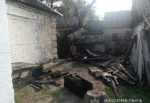 На Павлоградщине пьяный мужчина устроил пожар