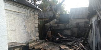 На Павлоградщине пьяный мужчина устроил пожар