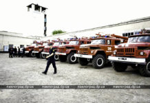 В Павлоград вернулись спасатели, тушившие пожары на Луганщине (ФОТО)
