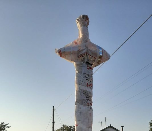 В Павлограде презентуют уникальный памятник — из пуль и осколков