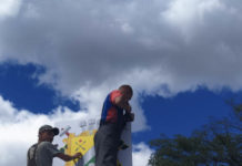 Стела на въезде в Павлоград преобразилась (ФОТО)