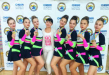 Павлоградцы стали победителями Чемпионата Украины по черлидингу и чир-спорту