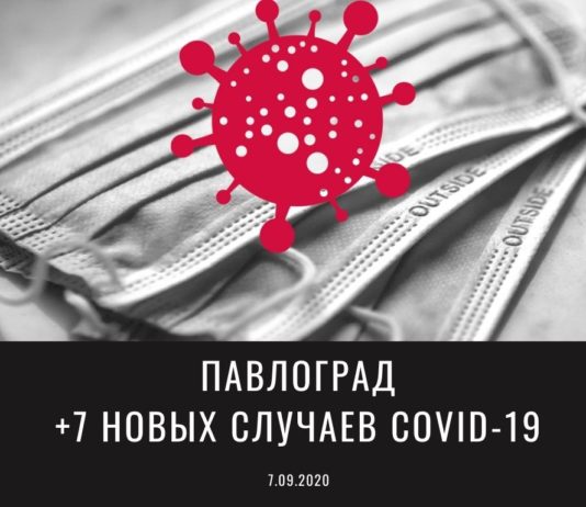Ситуация с коронавирусом в Павлограде по состоянию на 7 сентября