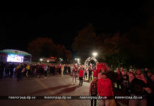 Каким был салют на День города в Павлограде — смотрите на видео