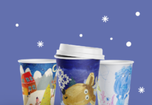 Рисунок маленькой павлоградки украсит стаканчики на заправках Украины