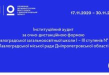 Павлоградская школа первой в области проходит институциональный аудит