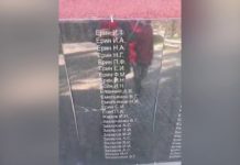 На Павлоградщине повредили несколько памятников (ВИДЕО)