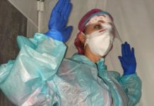 В Павлоградской больнице медиков дезинфицируют за 8 секунд