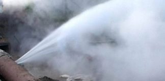 Водовод на Терновку снова порвался