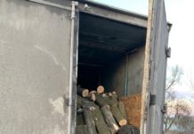 На Павлоградщине полицейский задержал «МАЗ» с незаконным грузом