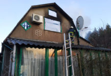 В Богдановке у хозяев сгорела крыша дома