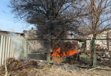 Сгорело имущество: в Павлограде тушили сарай