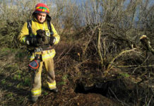 Под Павлоградом спасали щенка