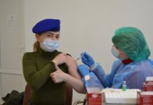 В Павлограде вакцинируют военных