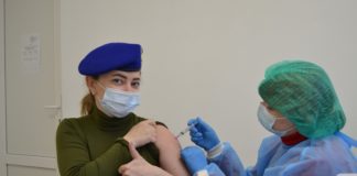 В Павлограде вакцинируют военных