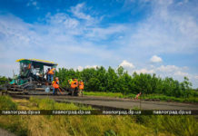 Как идет ремонт дороги Павлоград-Днепр (ФОТОФАКТ)
