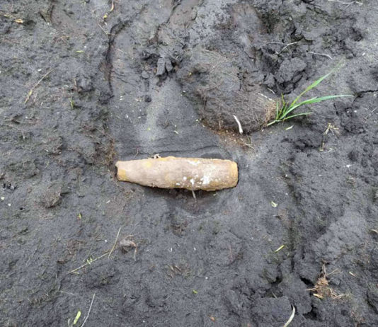 В Павлограде мужчина жил со снарядом во дворе