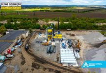 В Павлограде возводят самый мощный в Украине асфальтобетонный завод