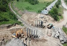 Как идет ремонт Богуславского путепровода: вид с высоты (ВИДЕО)