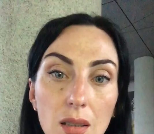 Вдова убитого горноспасателя Михаила Солонского записала видеообращение