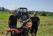 В Терновке возрождают трассу для мотокросса