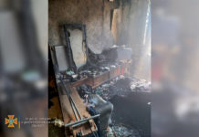 В Павлограде на пожаре спасли ребенка (ВИДЕО)