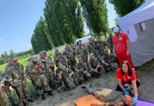 Павлоградских резервистов учат секретам военного дела