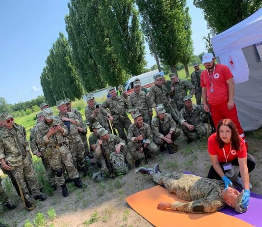 Павлоградских резервистов учат секретам военного дела