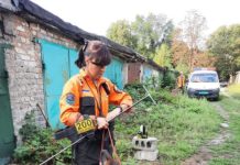 Павлоградская собака-спасатель Беша помогла найти тело человека