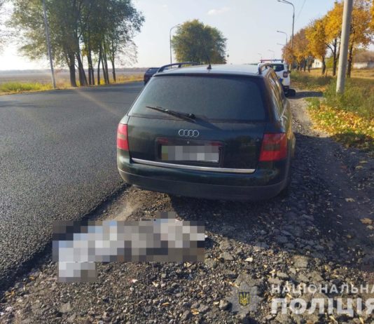 Один с собой и четыре “про запас”: в Павлограде каталась Audi с комплектом поддельных номеров