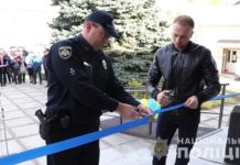 В одном из сел Павлоградщины появился свой офицер на новом служебном авто (ФОТО и ВИДЕО)