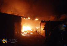 Ночью в Павлограде случился пожар: что горело