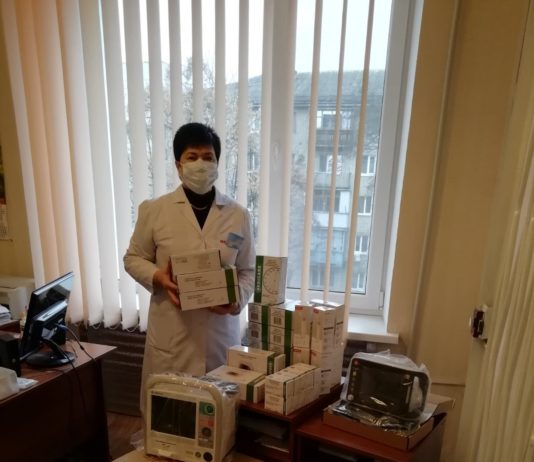 В Павлоград привезли оборудование от Украинского фонда социальных инвестиций