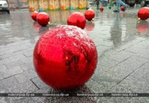 В Павлограде первый снег (ФОТОФАКТ)