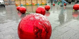 В Павлограде первый снег (ФОТОФАКТ)