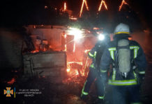 В Павлоградском районе на пожаре погиб мужчина