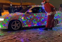 Павлоградские автомобилисты показали самые наряженные авто