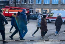 В Першотравенске эвакуировали две школы (ВИДЕО)