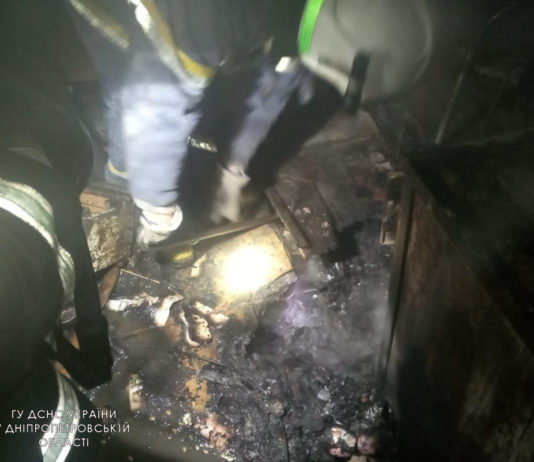В Павлограде в своем доме сгорел пенсионер