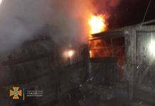 В Павлограде был пожар