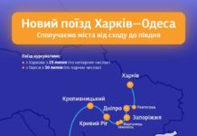 Через Павлоград курсуватиме новий потяг — на Одесу