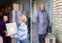 У Павлограді людям 90+ видають продуктові набори