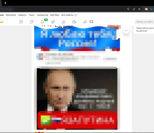 Павлоградка в «Одноклассниках» прославляла державу-агрессора
