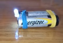 «Вічний» міні-ліхтарик своїми руками