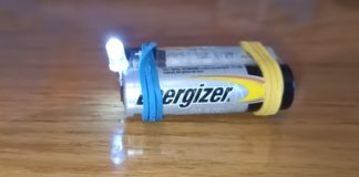 «Вічний» міні-ліхтарик своїми руками