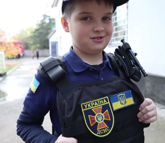 8-річний Давід з Павлограда мріє стати рятувальником (ВІДЕО)