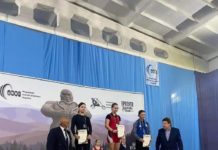 Важкоатлетка з Павлограда отримала нагороду