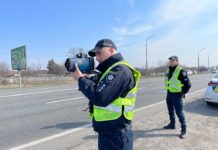 З 11 квітня патрульні працюватимуть з TruCAM на 25 нових ділянках доріг