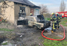 У Богданівці згоріло авто