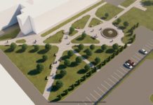 У Павлограді висаджують новий сквер